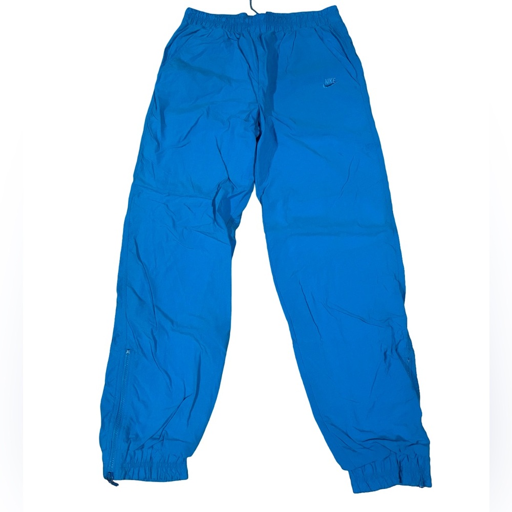 Vintage Y2K Blue Nike Challenge Pursuit track pants